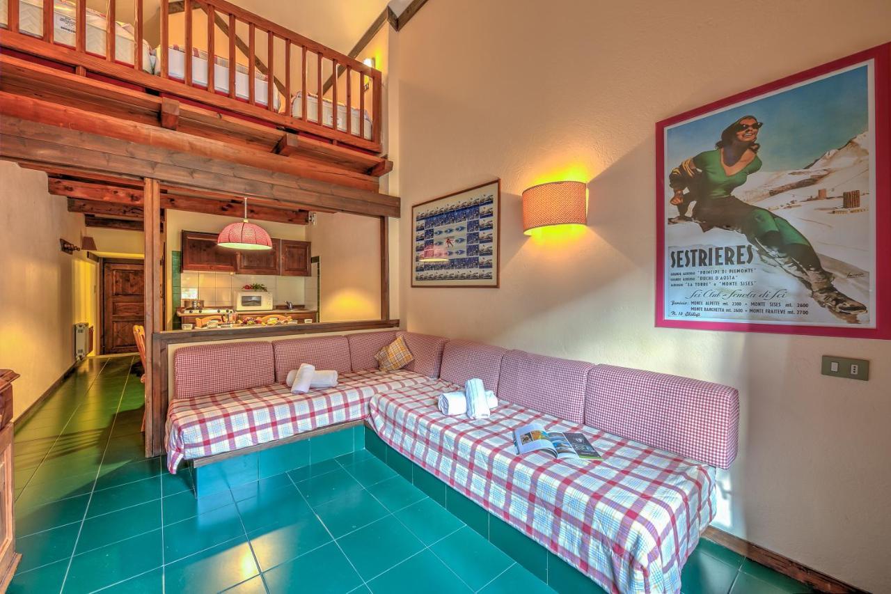 Grange Hike & Ski Sestriere Apartments ภายนอก รูปภาพ